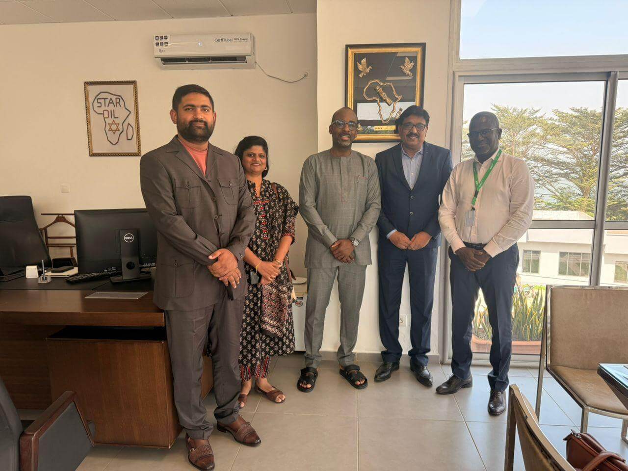 Meeting with Director General of Star Oil Group